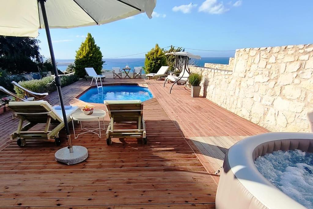 Pamela'S House "Private Pool And Spa" 칼터로스 외부 사진